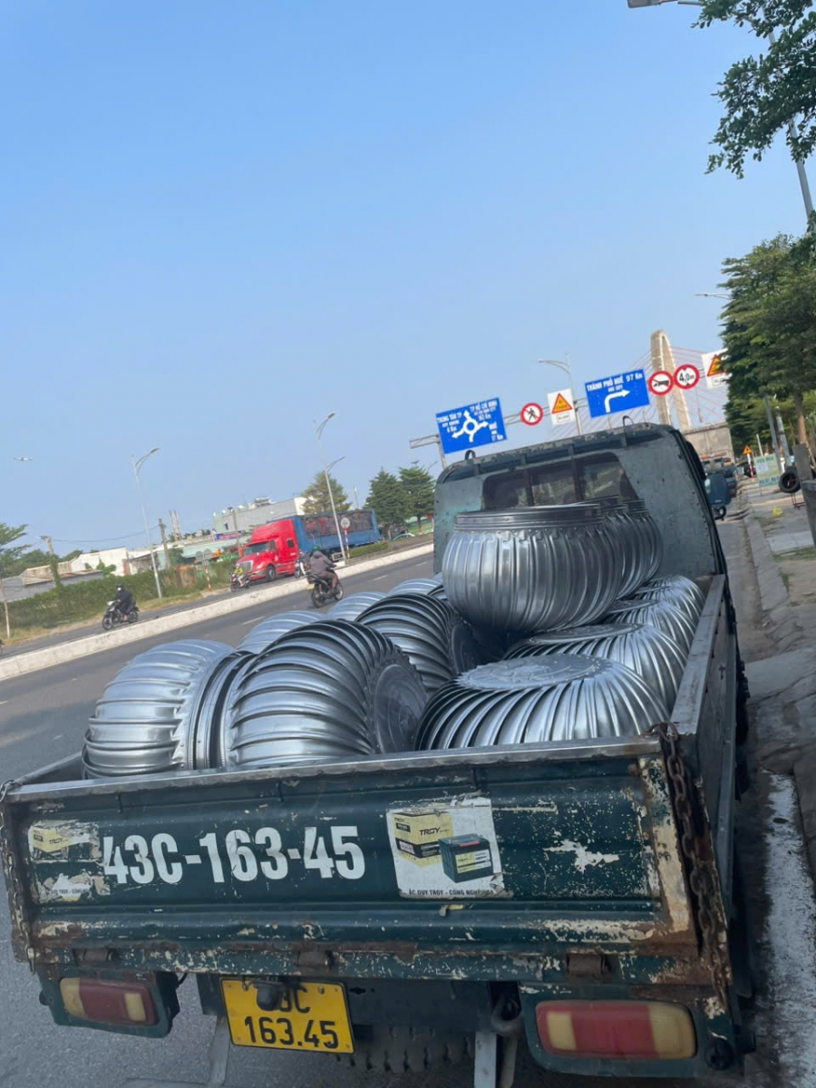 lắp đặt quả cầu thông gió hút nhiệt giá rẻ ở đà nẵng